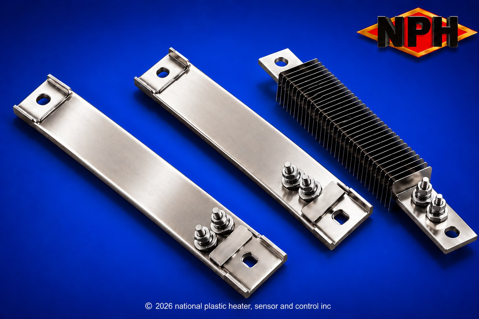 Channel Strip Heaters Finned & Non-Finned